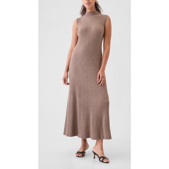 Gap Women - CashSoft Rib Mockneck Maxi Sweater Dress/ S /NWT - Picture 1 of 6